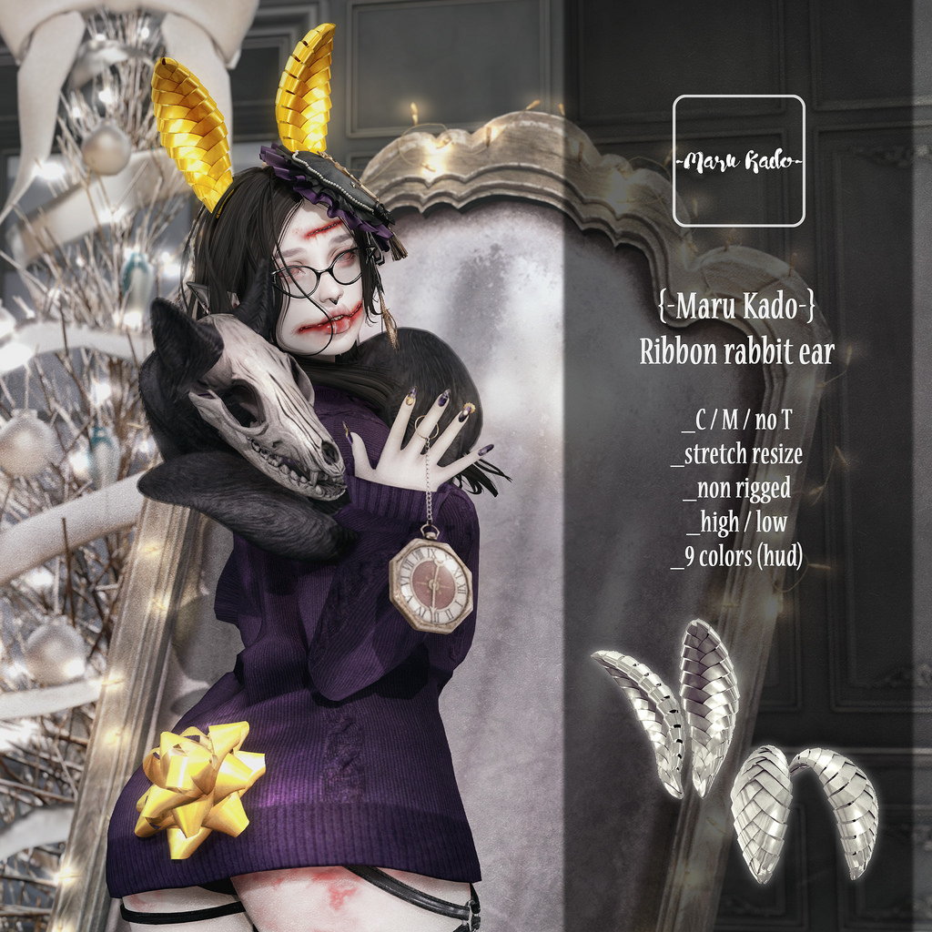 {-Maru Kado-} Ribbon rabbit ear