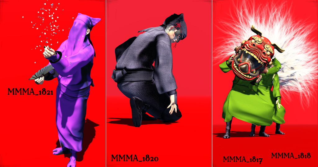 men's BENTO pose