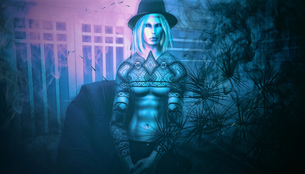 "I let darkness embrace me in sleepless paradise..."