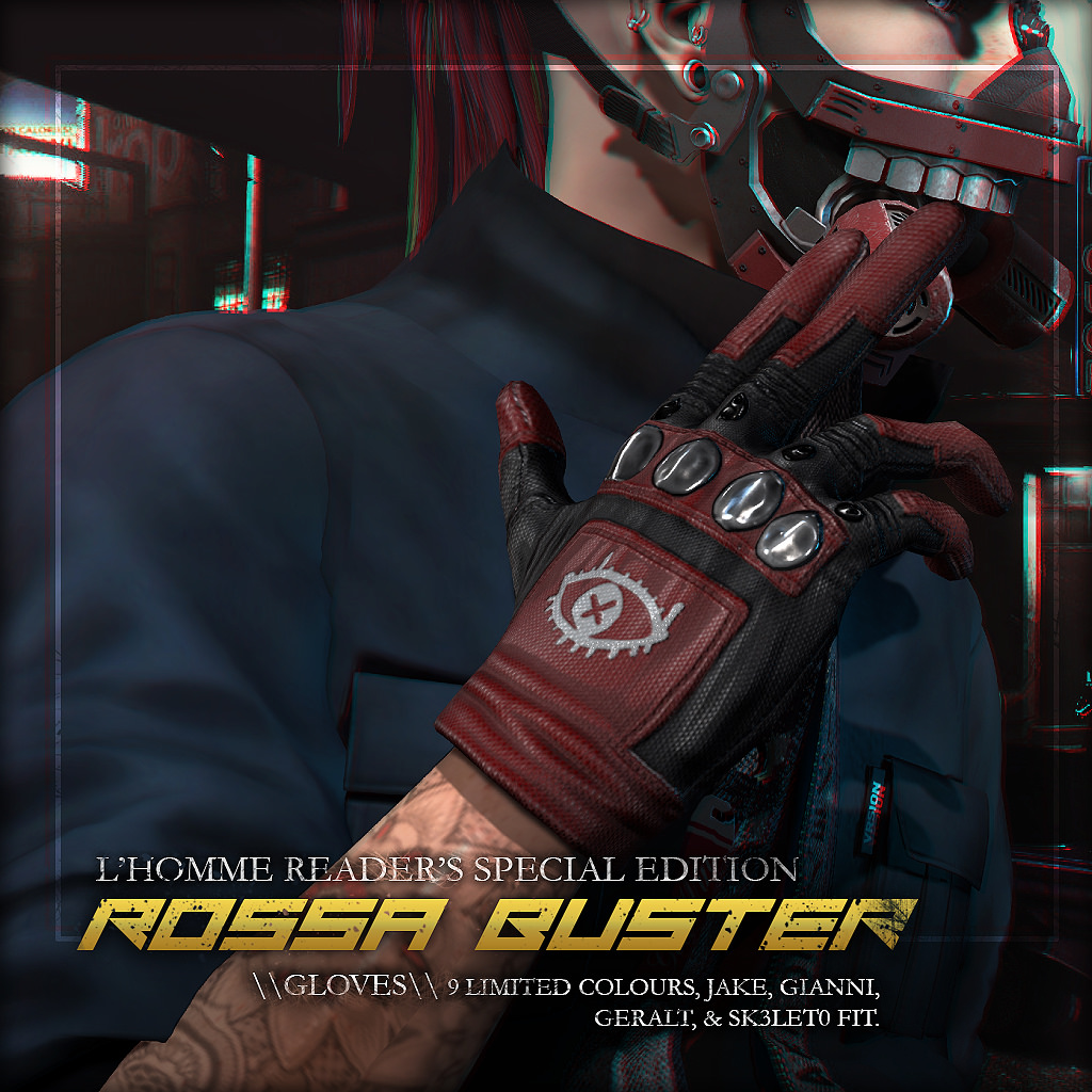 L'HOMME GROUP GIFT NOV 2018: Rossa Buster Gloves