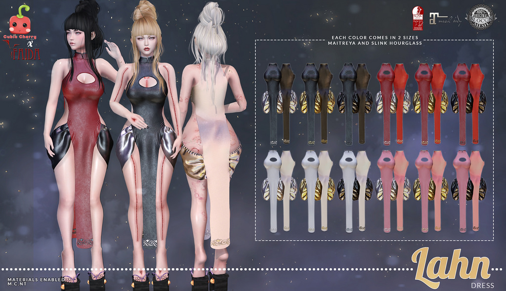 {Lahn} Dress [Cubic Cherry] x Faida