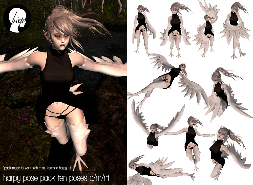 Triste Harpy Pose Pack