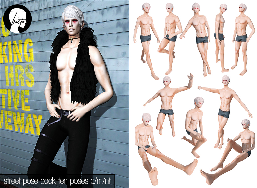 Triste Street Pose Pack