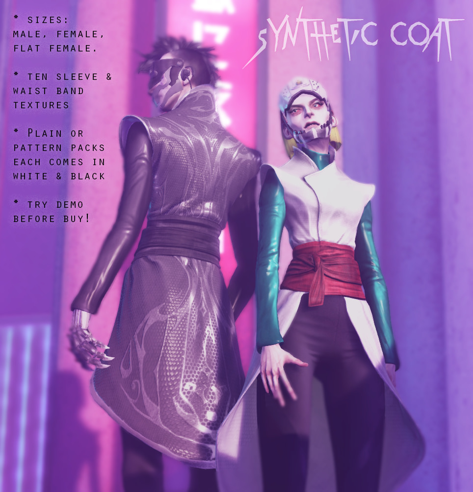 Synthetic coat