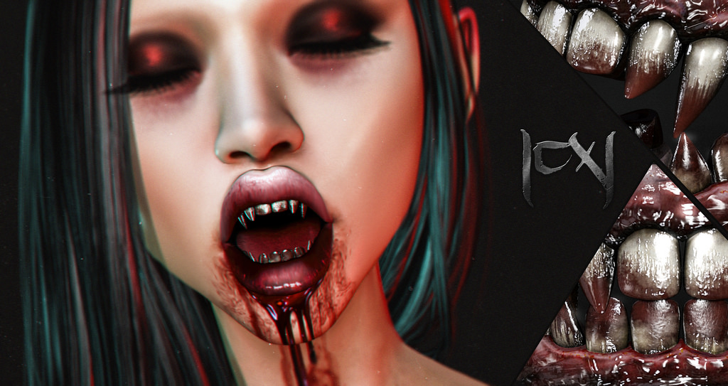 |CX| Bloody Strigoi's Fangs (Group Gift)