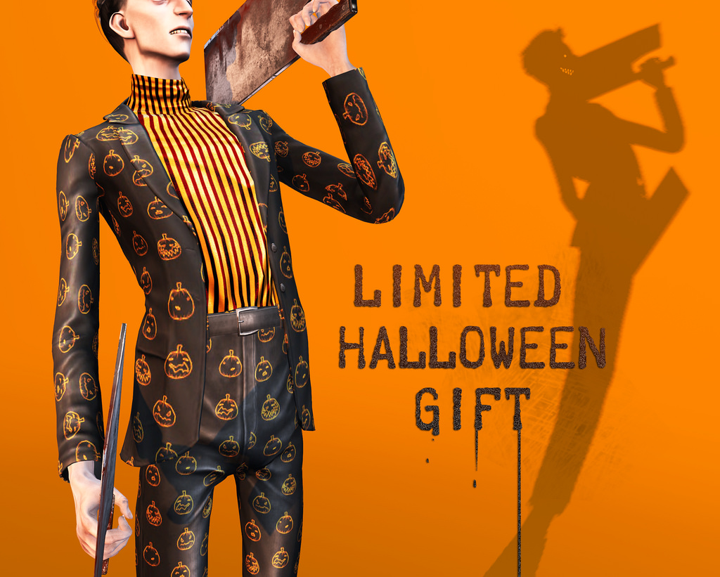 LIMITED EDITION . Halloween baxter suit . free gift  @ mainstore