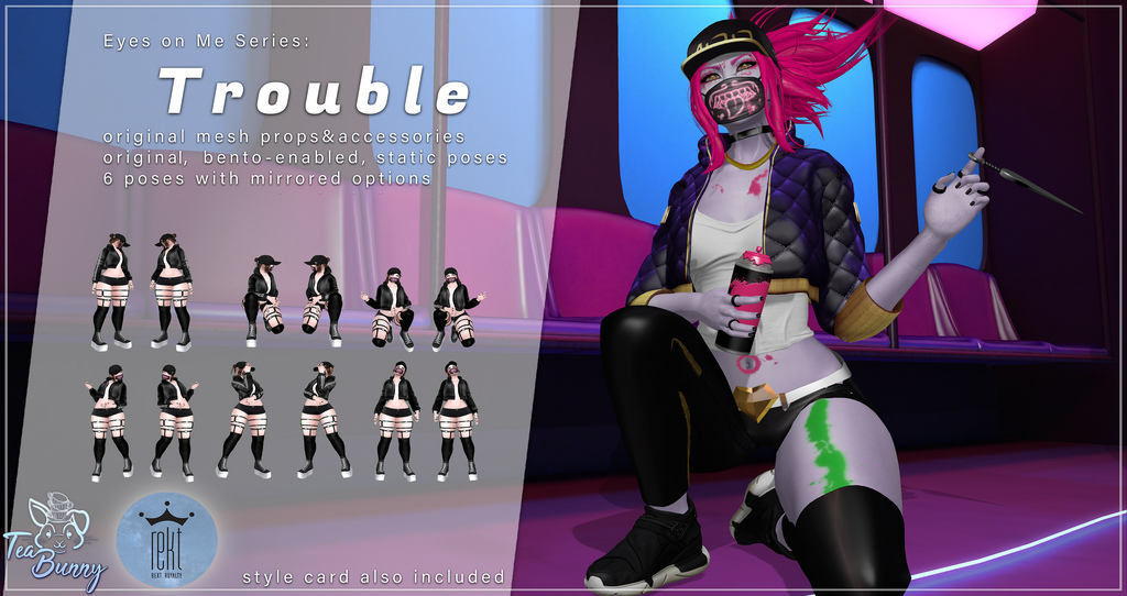 Teabunny & Rekt Royalty Eyes on Me Series: Trouble