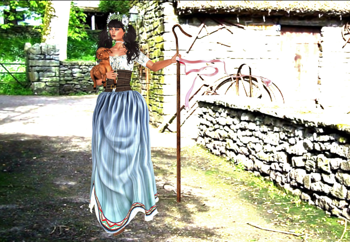 The Lambkin And The Little Fish – The Wanton Wardrobe