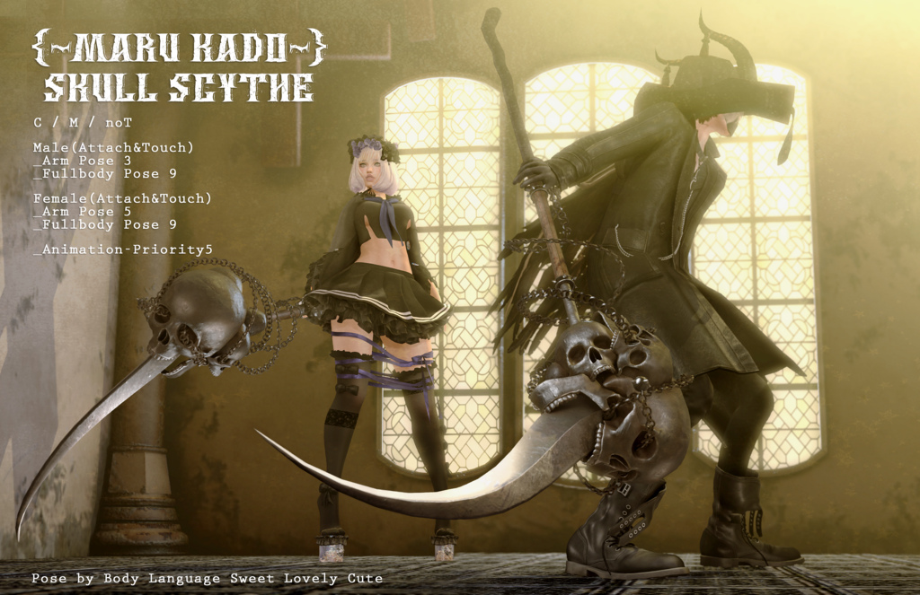 {-Maru Kado-} Skull Scythe