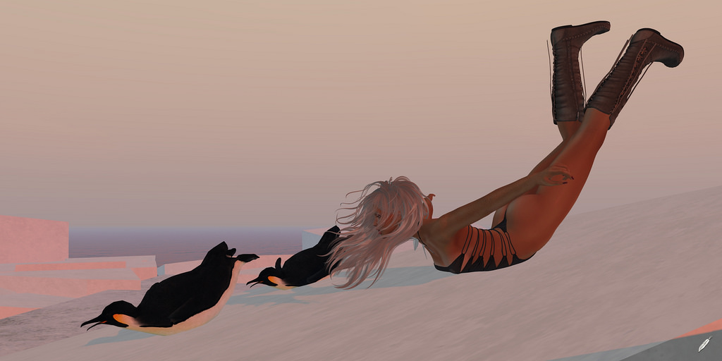 In the now arctic world of Luana