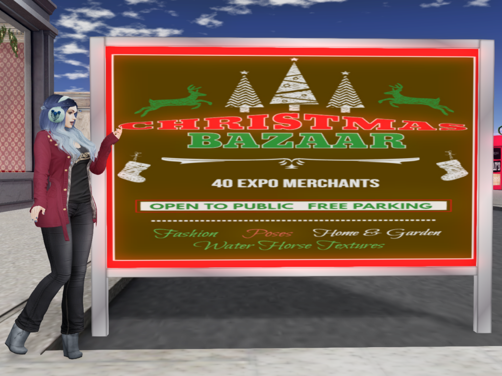 It’s Beginning to Look a Lot Like Christmas – The SL Christmas Expo Part 1. Sleigh Ride Sim – AlisonJamesArt