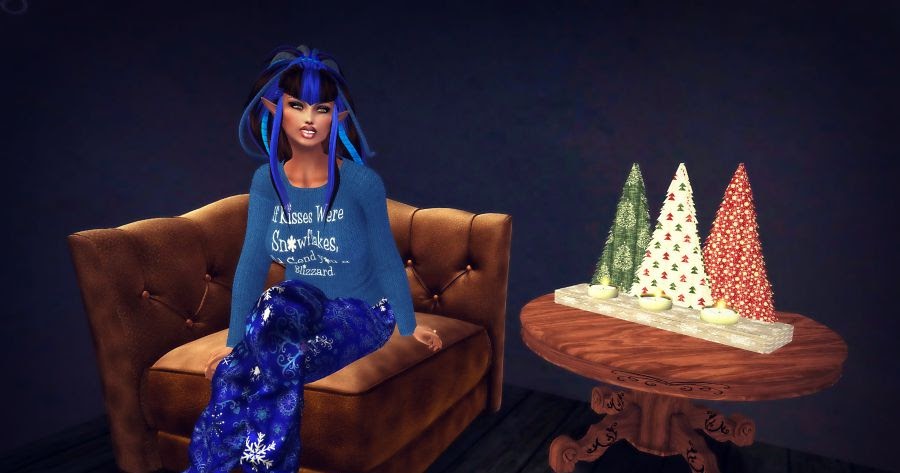 The Many Faces Of Mel: #526 - Snowflake Pajamas For Ladies and Men!