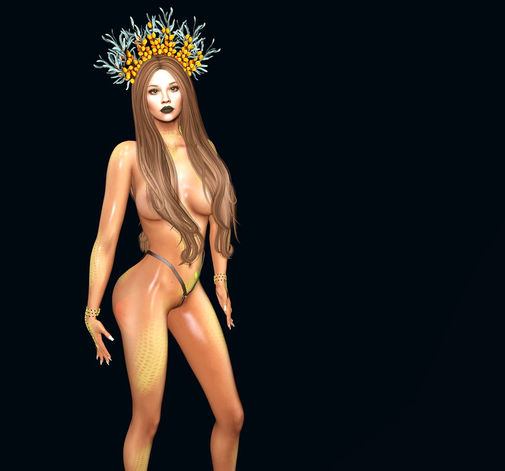 #625 Mermaid Skin Tattoo – Sunday Whitewood