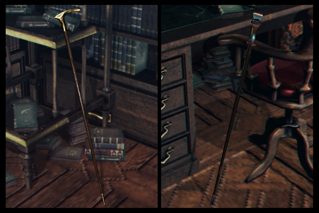 [ContraptioN] @ FAMESHED DEC 2018: Hooked Cane & Bismuth Cane