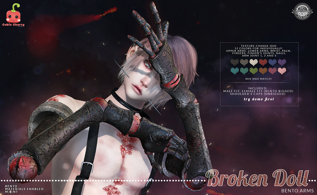 {Broken Doll} bento arms