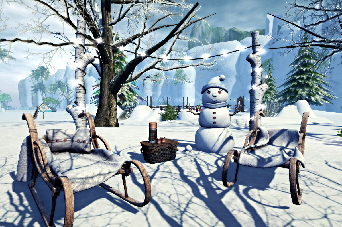 Snow tanning – Isabelle Cheren
