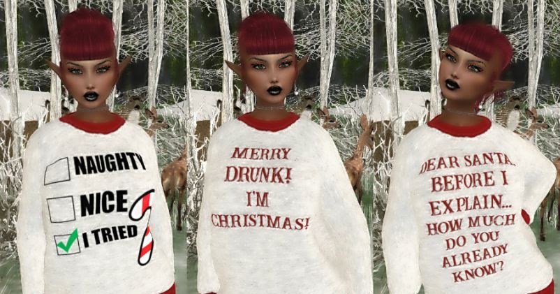 The Many Faces Of Mel: #533 - Seasonal, Sarcastic, Sexy and Naughty!
