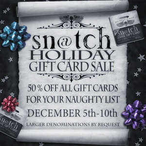 Sn@tch Wednesday | Dec 05 | Second Life Syndicate
