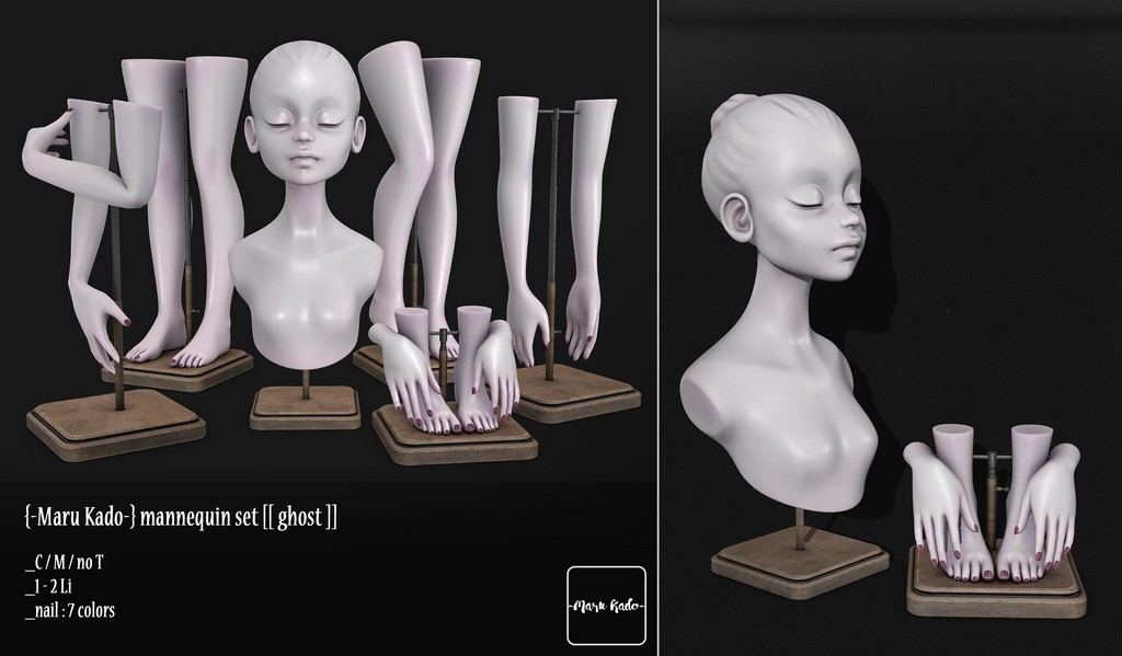 {-Maru Kado-} mannequin set