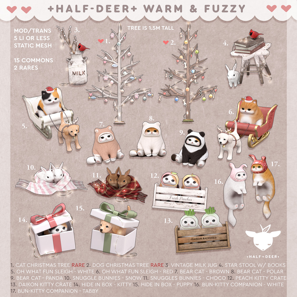 +Half-Deer+ Warm & Fuzzy Gacha for The Arcade