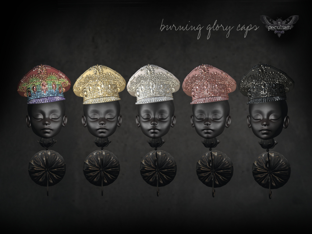 burning glory caps