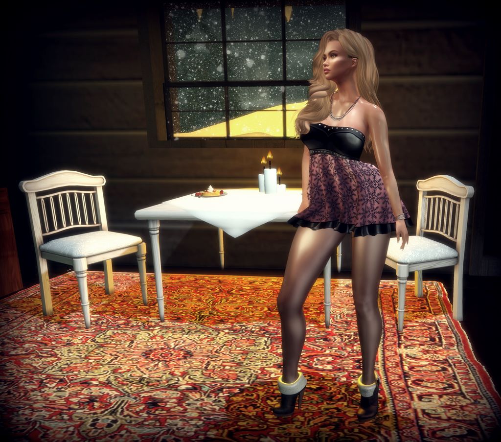 #629 Greer dark Flakes Dress – Sunday Whitewood