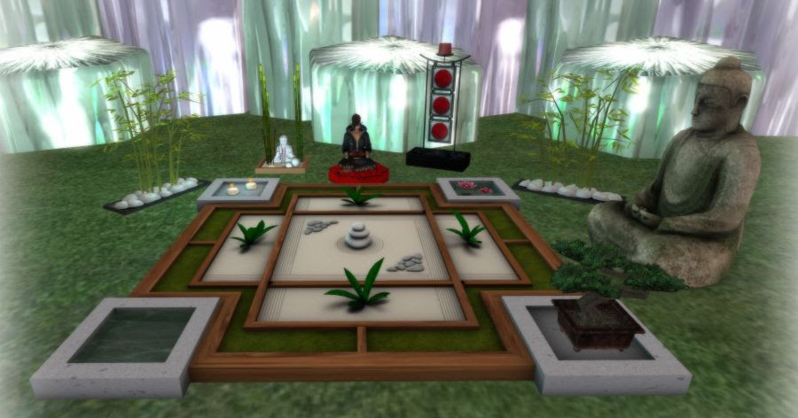 The Many Faces Of Mel: #544 - Getting My Zen On With The {zfg} Home Ohm Zen Garden