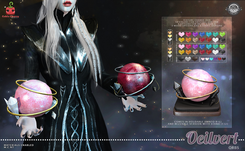 {Oeilvert} orbs