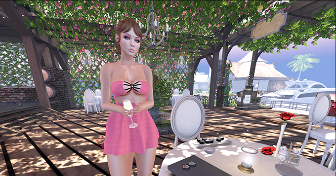 Fashion Flair SL: --373- Wine Tasting and roses..