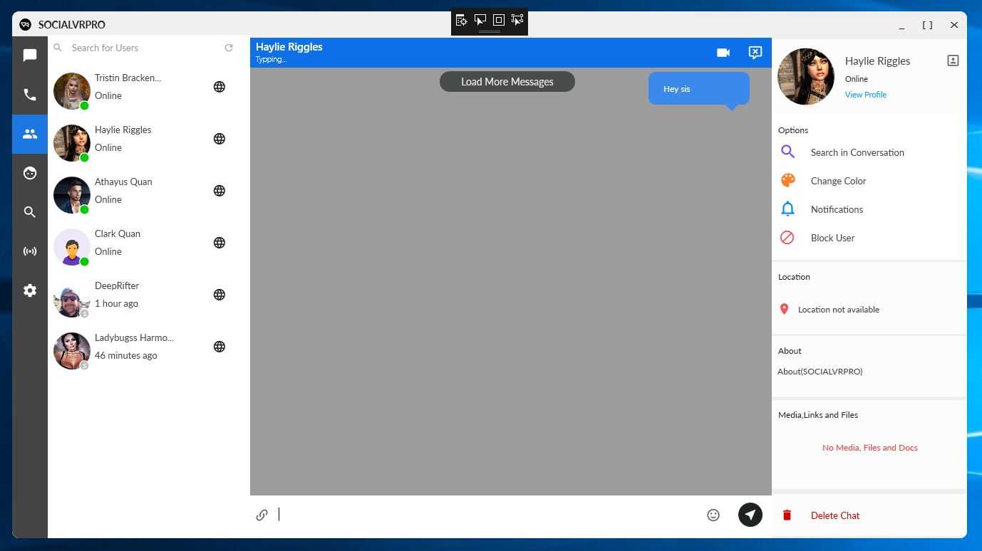 Social VR Updates