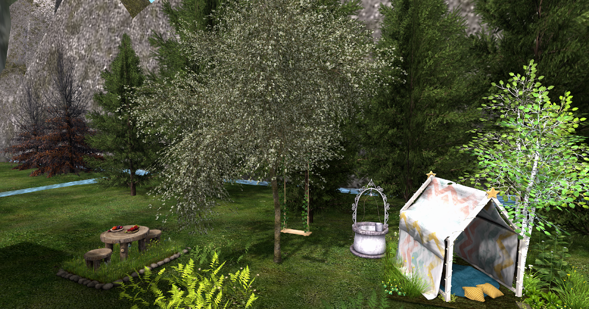 At Home with Aerlinniel: Outdoor Retreat