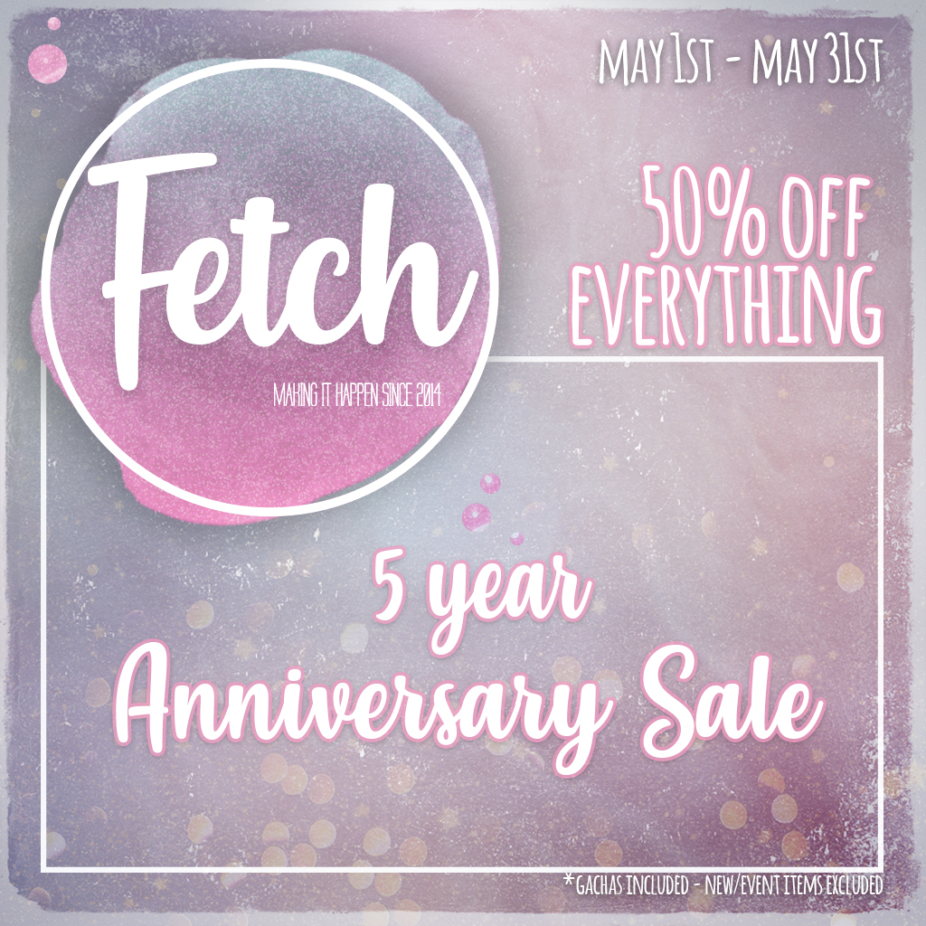 Fetch Anniversary Sale! | Second Life Syndicate
