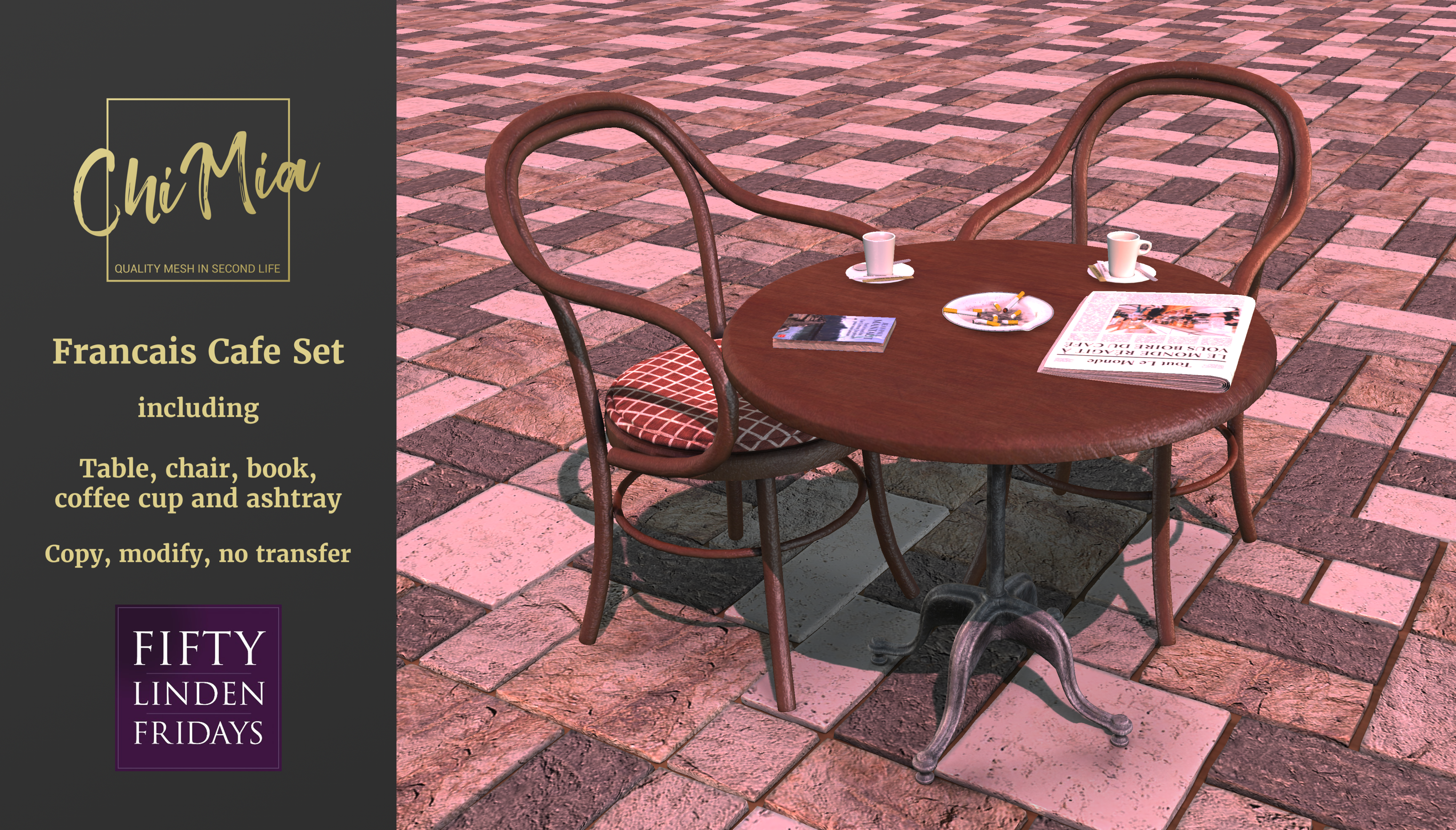FLF 31 May ’19: Francais Cafe Set | ChiMia