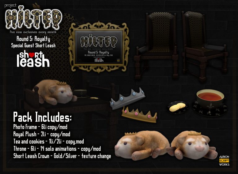 Project Hilted – Royalty: Release Day! | Second Life Syndicate
