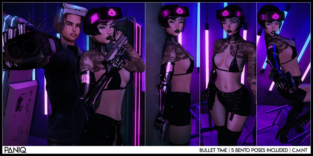 PANIQ Bullet Time Pose Pack VIP Gift