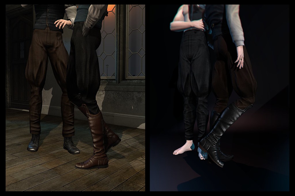 [ContraptioN]@FAMESHED JUN 2019: Airship Deck Crew Jodhpur and Boots Set