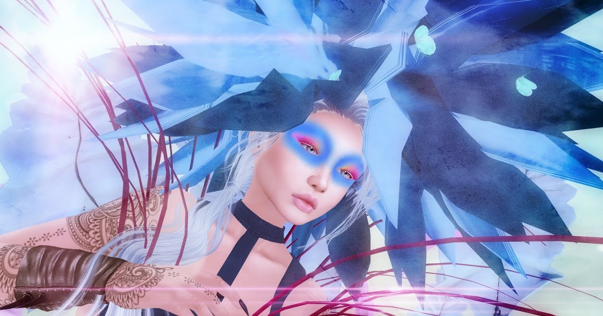 SL Treasure: The Blue Flower Head / La Tête Fleur Bleue