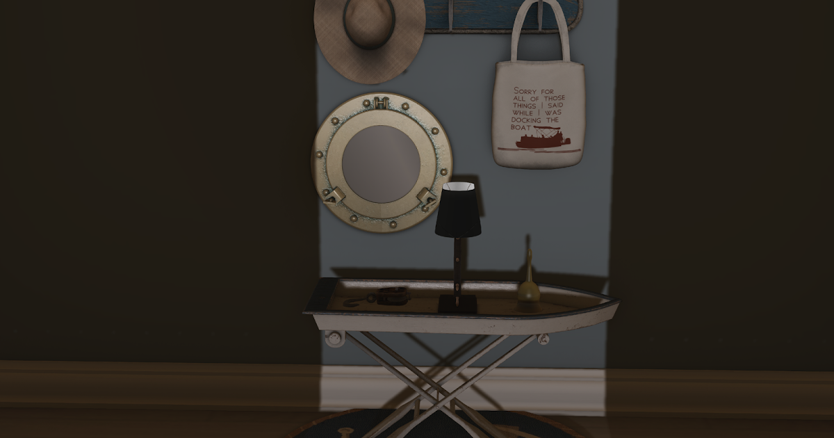 At Home with Aerlinniel: The Captains Entryway