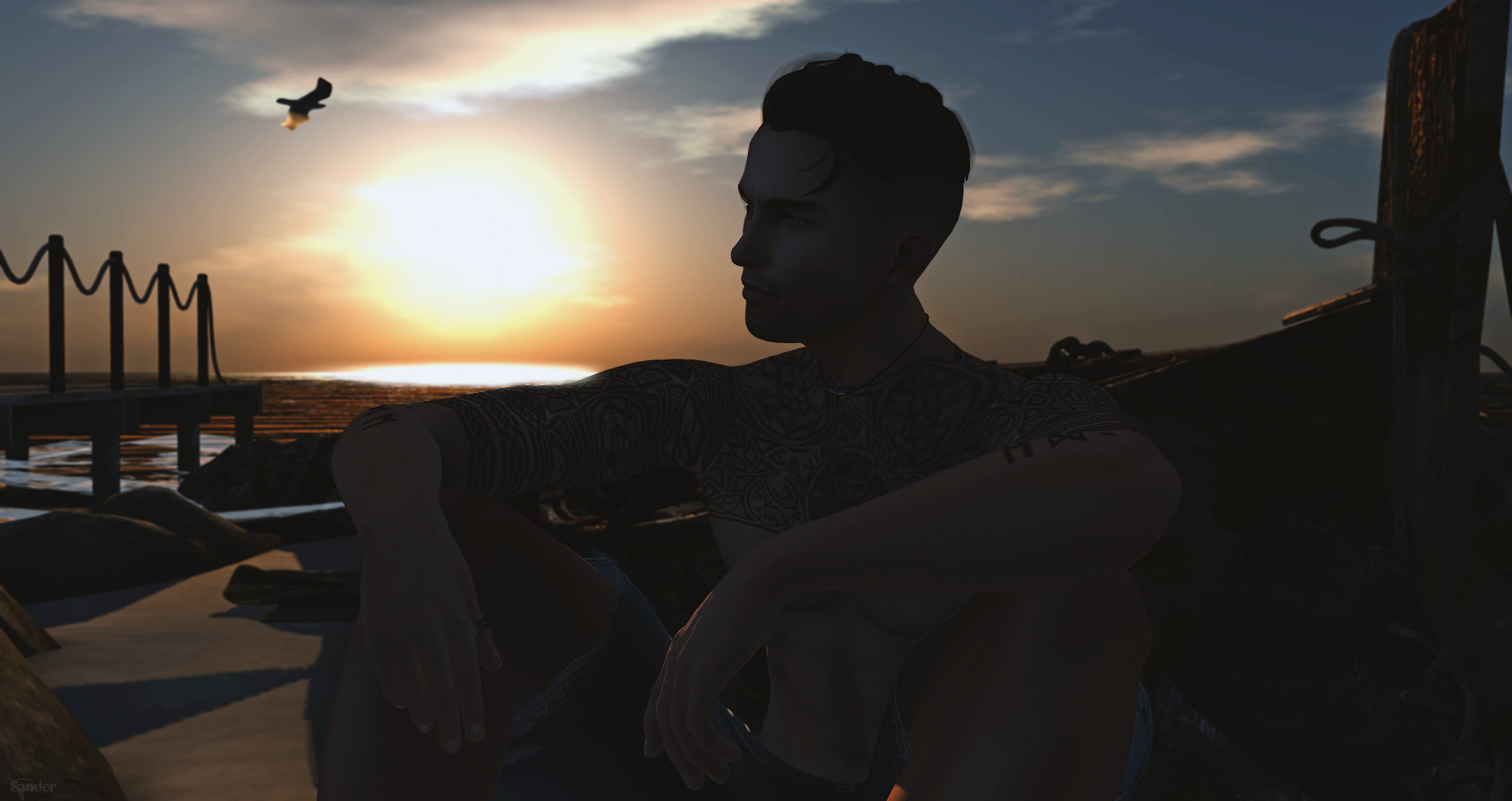 The Land of the Midnight Sun | Sander's Second Life