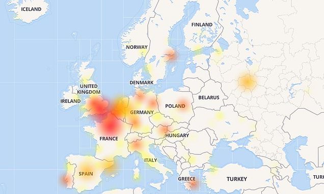 Instagram DOWN for users around the world | Daily Mail Online