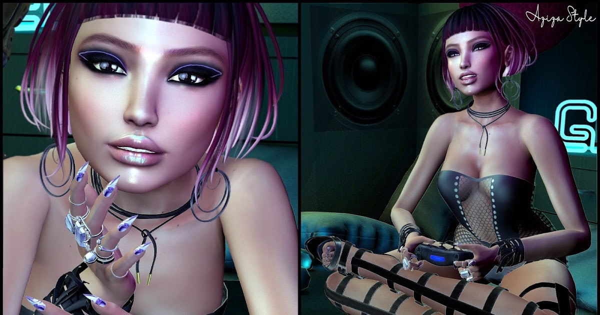 Aziza Style: ❤ Ruby Groovy Neon GGEZ