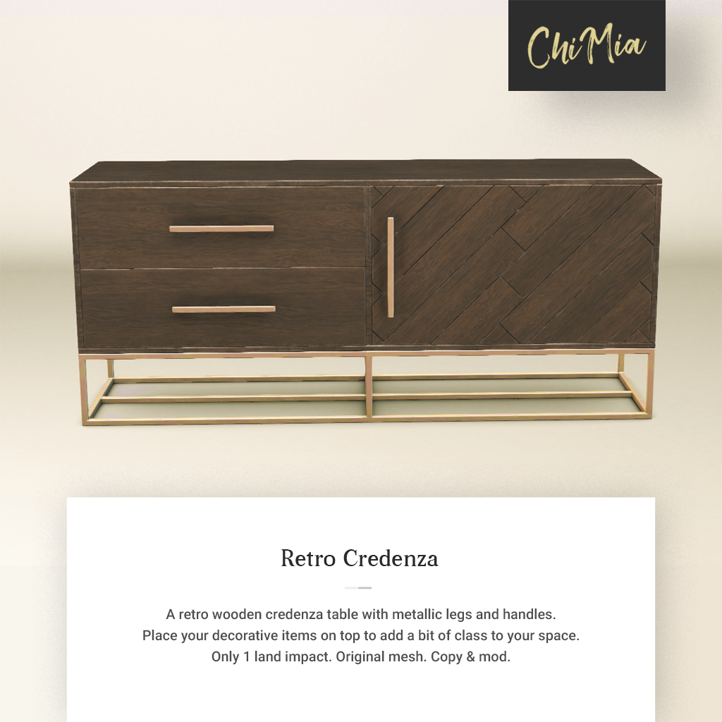 Fifty Linden Fridays 26 July 2019: Retro Credenza | ChiMia