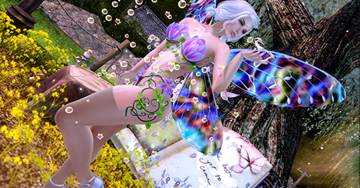 Fashion Flair SL: ♚449♚ Colorful Fairy..