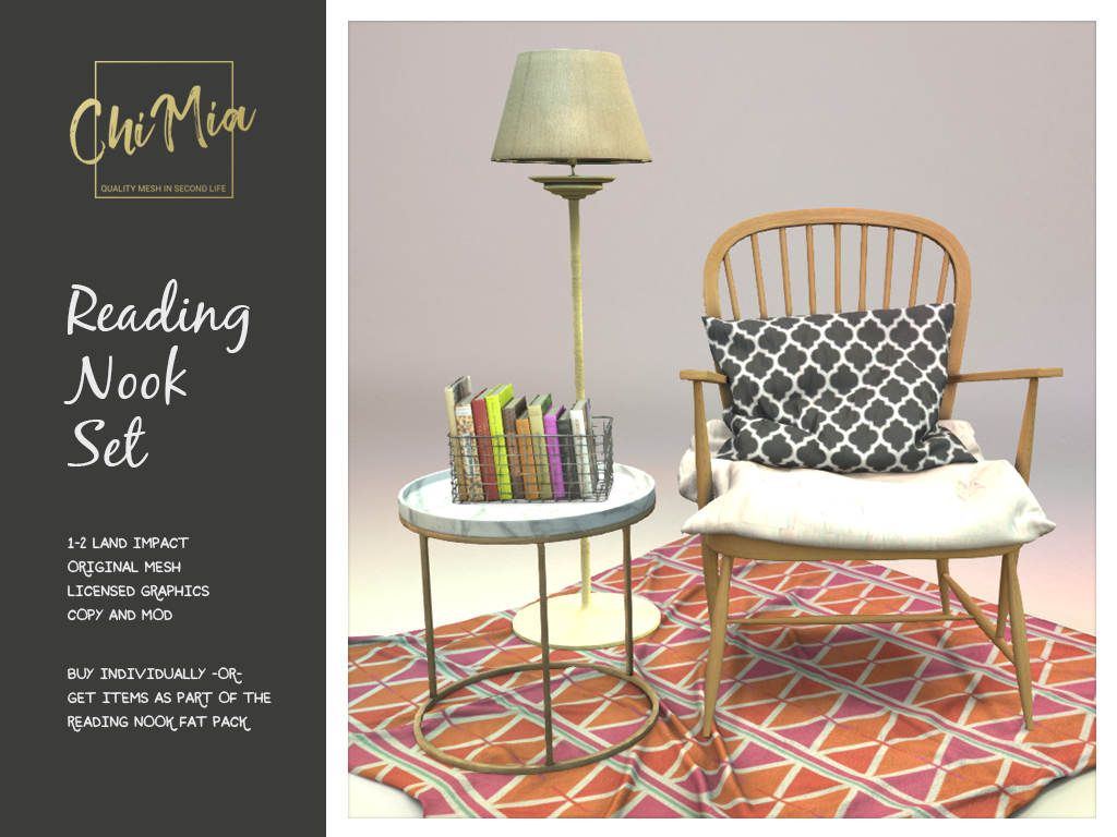 The Saturday Sale 3 August 2019: Reading Nook Set | ChiMia