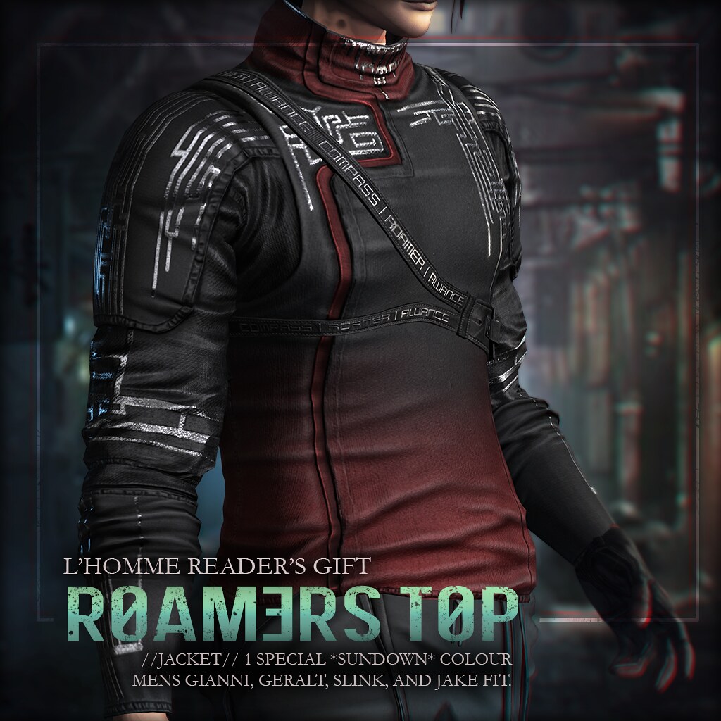 L'HOMME AUG 2019 GROUP GIFT: Roamer's Top *SUNDOWN* edition