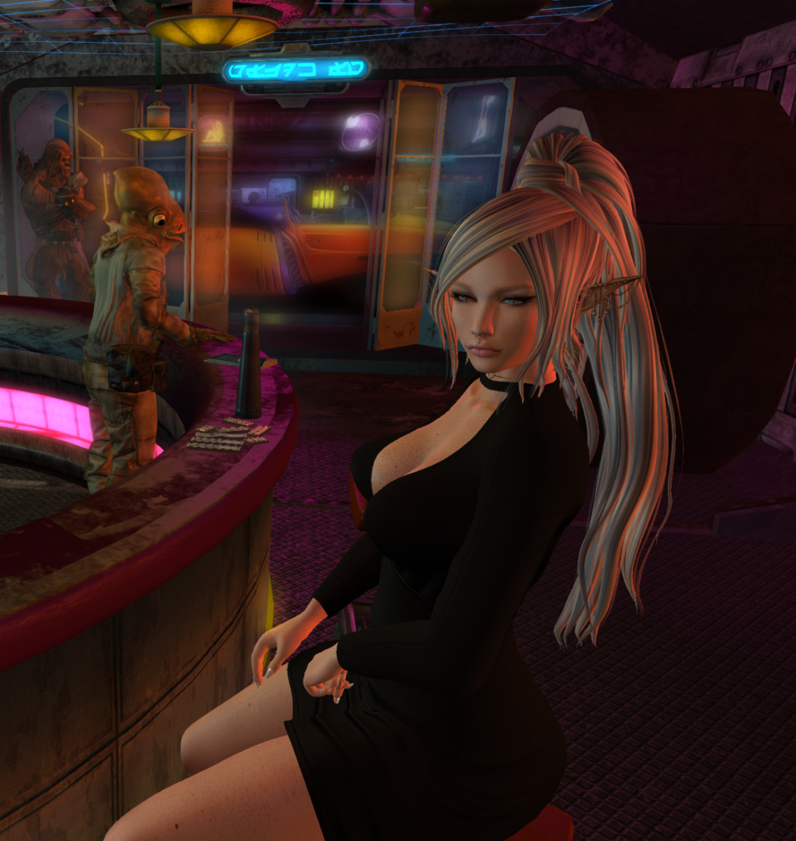 Lekku Alley, Nar Shaddaa Red Light District- Second Life – Magick Thoughts SL ❤ Le meilleur de Second Life