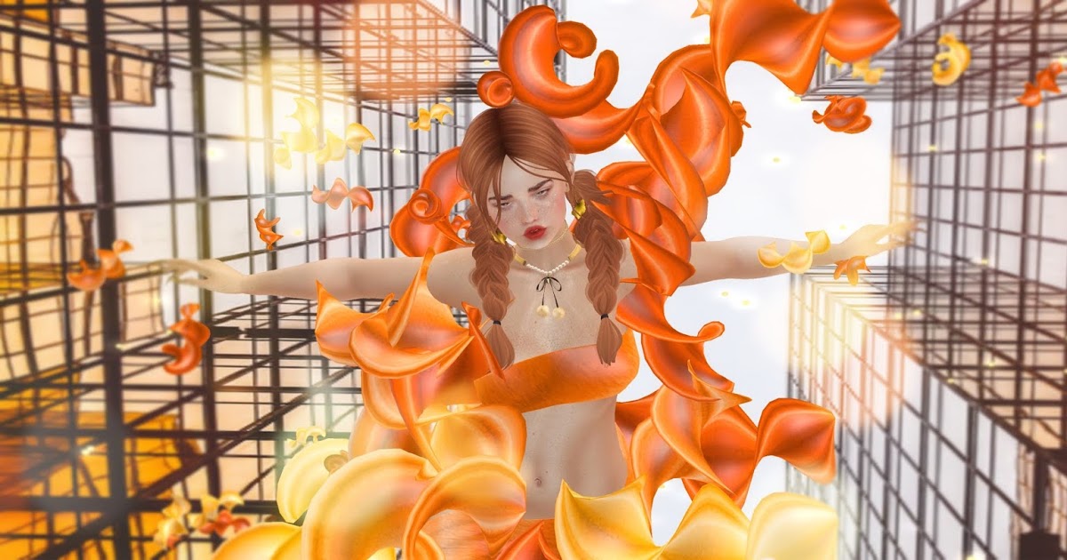 SL Treasure: Orange Swirl / Tourbillon Orange