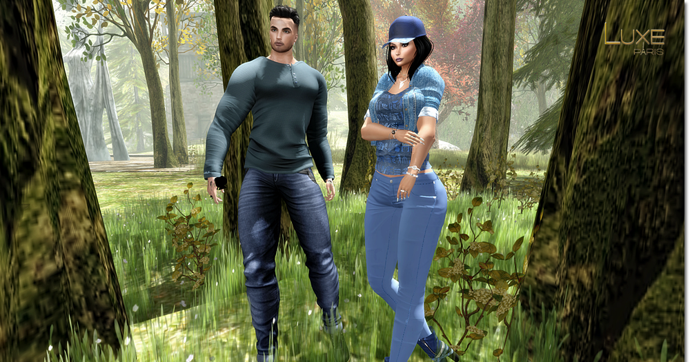 Fashion-Style-Glam: *A walk in the woods*