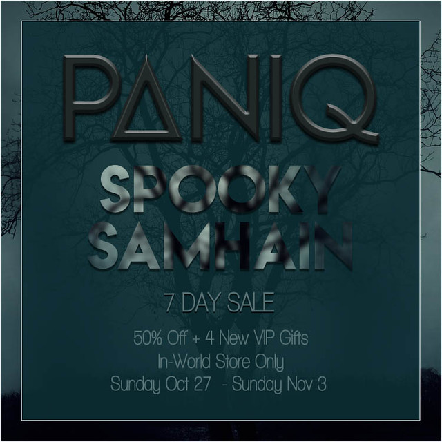 PANIQ Spooky Samhain Sale