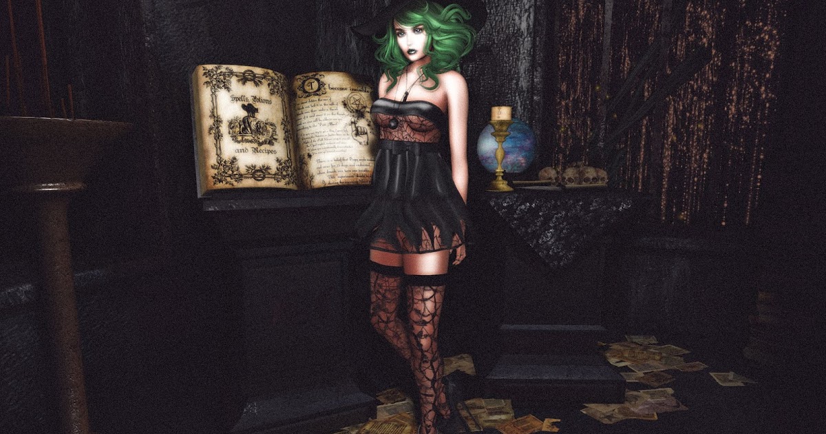 Aziza Style: ❤ Goth Felicia Mischief Boo